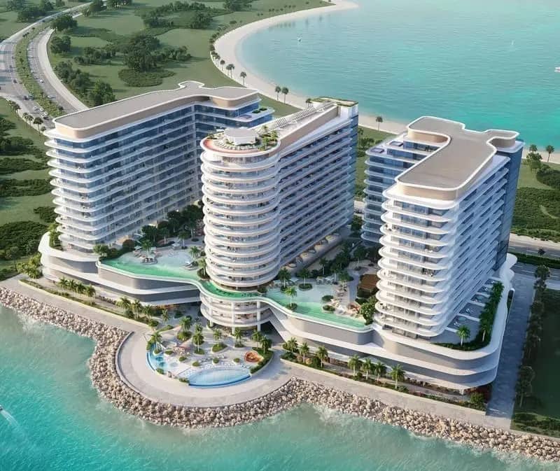 Trio Isle Tower (A & B) by Durar Properties, Al Marjan Island
